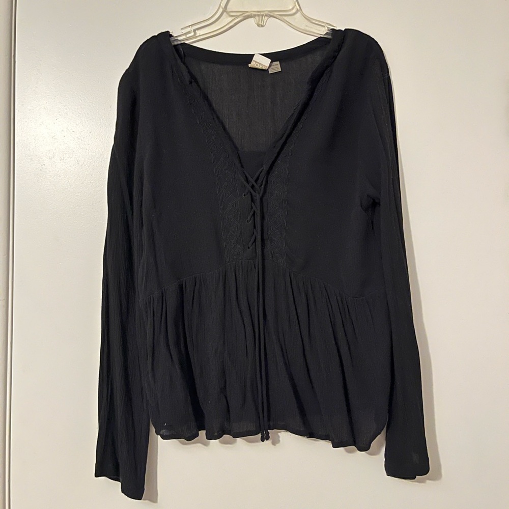 Roxy loose long sleeve top